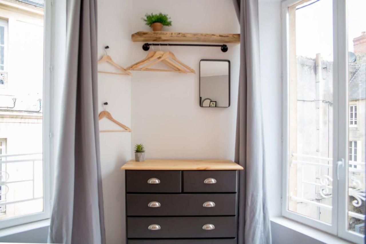 Apartamento Freedom Grand Triplex Lumineux Decoration Contemporaine - Plein Centre Historique - Parking Gratuit A Proximite Proche Commerces Restaurants - Plages Du Debarquement *