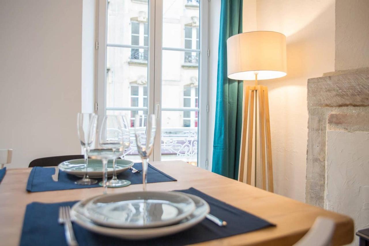 Freedom Grand Triplex Lumineux Decoration Contemporaine - Plein Centre Historique - Parking Gratuit A Proximite Proche Commerces Restaurants - Plages Du Debarquement *